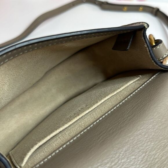 💯Authentic Chloe Nile Grey Small Crossbody Bag🍀 - Picture 11 of 17